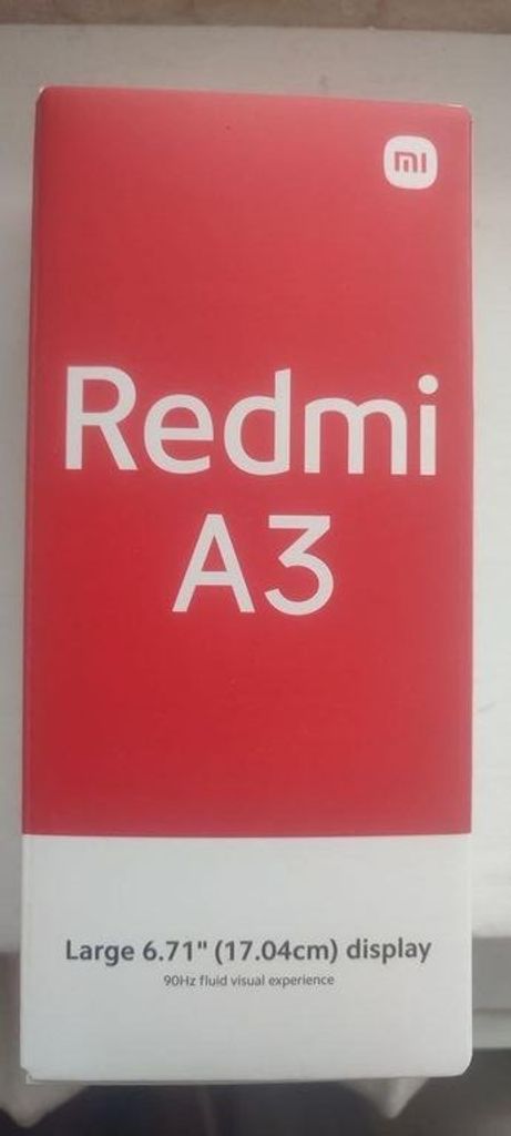 Оголошення Xiaomi Redmi A3 4/128GB Midnight Black Б/У
