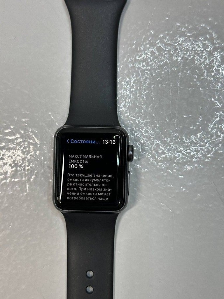 Apple watch series 3 gps 38mm aluminum case a1858 Код:01-200925445. Зображення 5