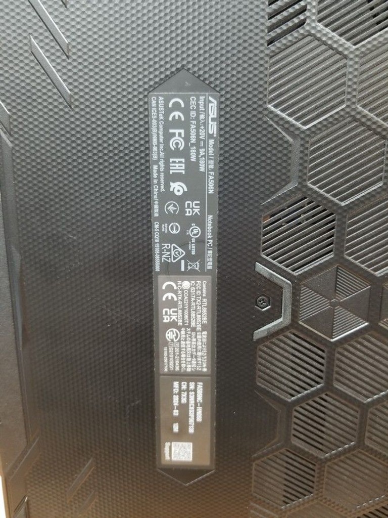 Розпродаж Asus 15/ryzen 5 7535hs ddr5/16gb ddr5/ssd 512 gb/geforce rtx3050 4gb, продавець Техноскарб