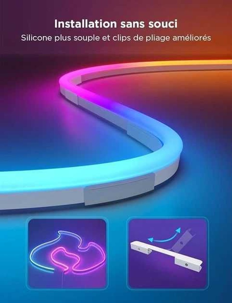 Govee Neon Rope Light 2 H61D5 5 м Код:null. Зображення 11