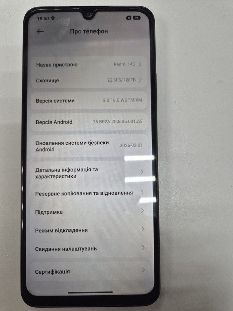 Оголошення Xiaomi redmi 14c 4/128gb Б/У
