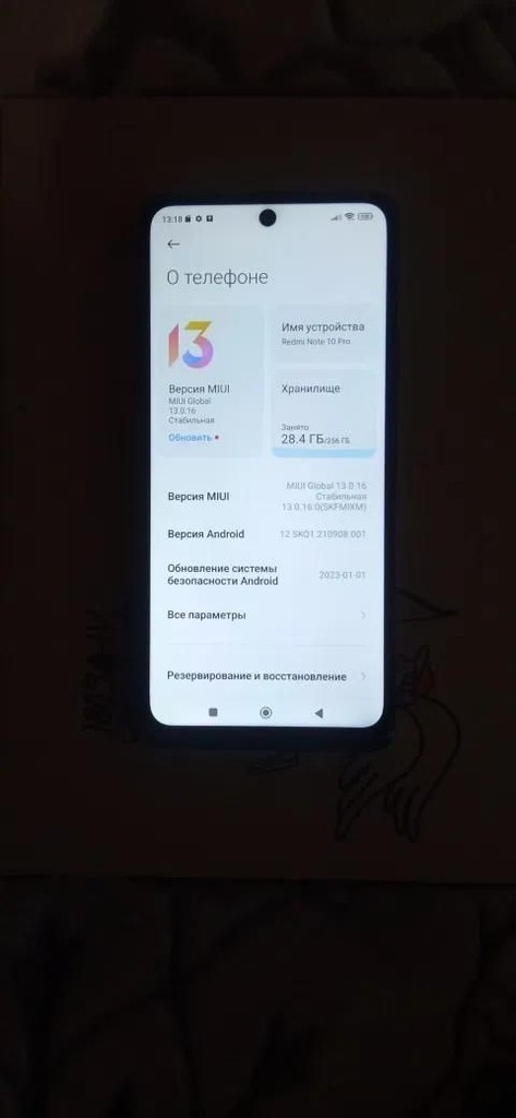 Оголошення Xiaomi-Redmi note-10 Pro 8+3/256 Гб Б/У