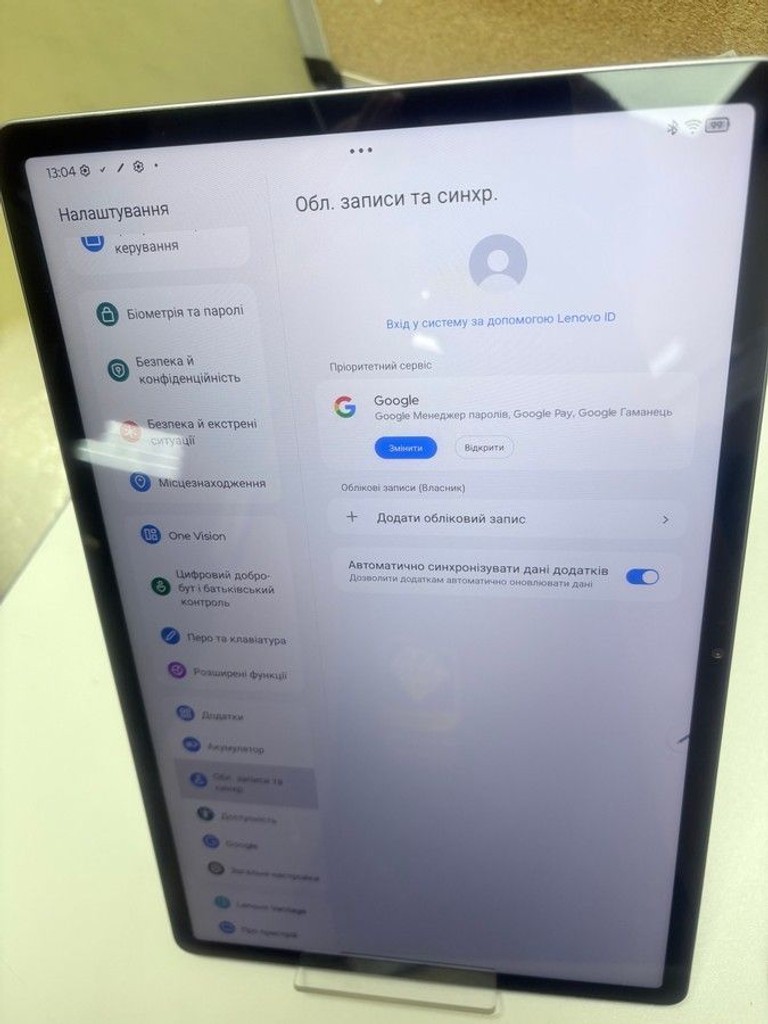 Lenovo Idea Tab Pro 8/256GB WiFi Seafoam Green + Pen (ZAE40149DE) Код:01-201015742. Зображення 8