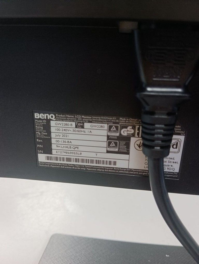 Benq gw2280 Код:01-201019269. Зображення 6