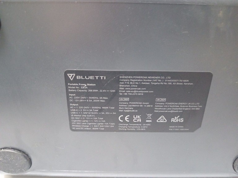 Розпродаж Bluetti eb3a 600w, продавець Техноскарб