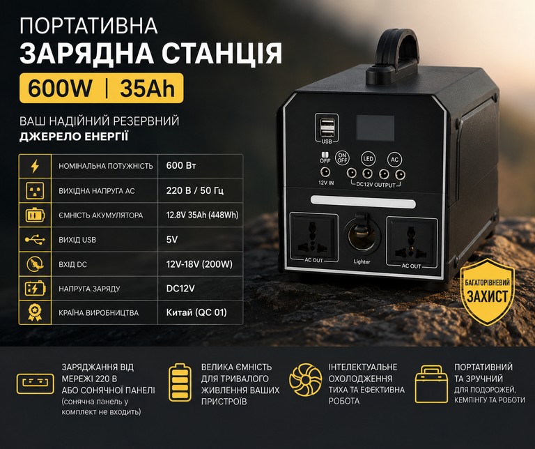 Charge Station 600W 35A Код:null. Изображение 7