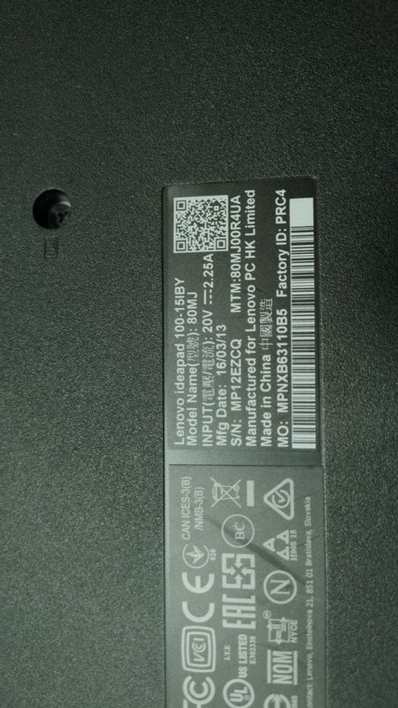 Lenovo 15/celeron n2840 ddr3/4gb ddr3/hdd 250 gb/*інтегрована Код:01-201095786. Зображення 5
