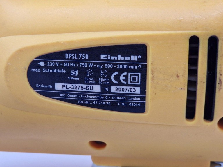 Распродажа Einhell bpsl 750, продавец Техноскарб