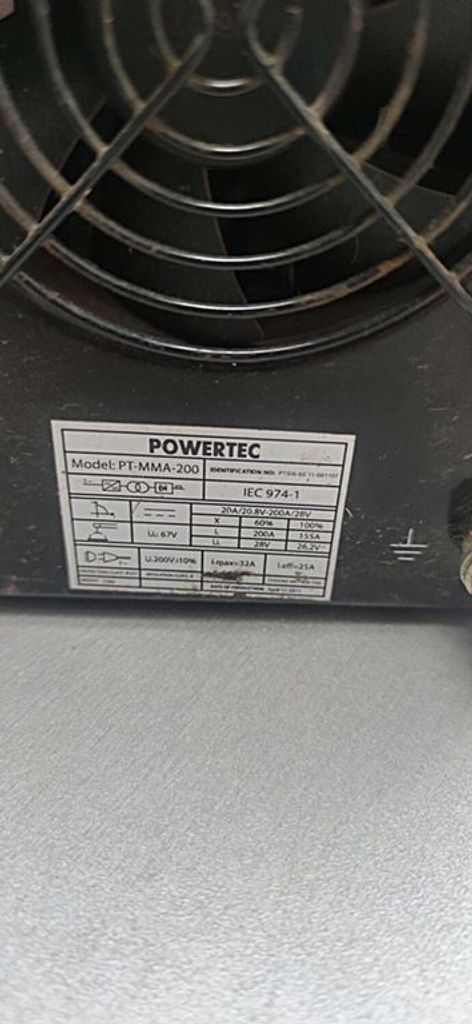 Powertec pt-mma 200 Код:2000003574162. Зображення 8