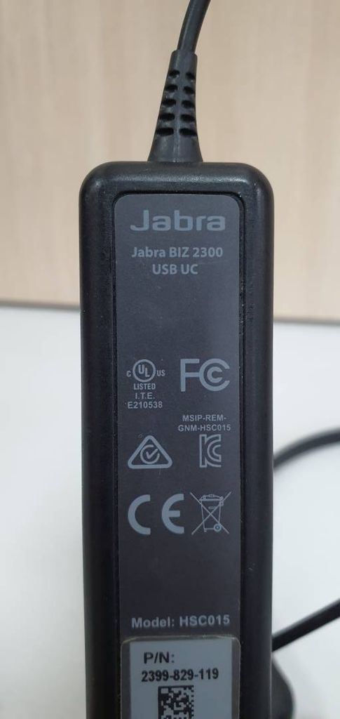 Jabra biz 2300 usb uc mono 2393-829-109