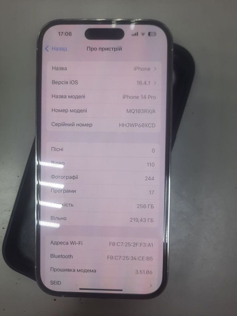 Apple iphone 14 pro 256gb Код:01-200564797. Зображення 6