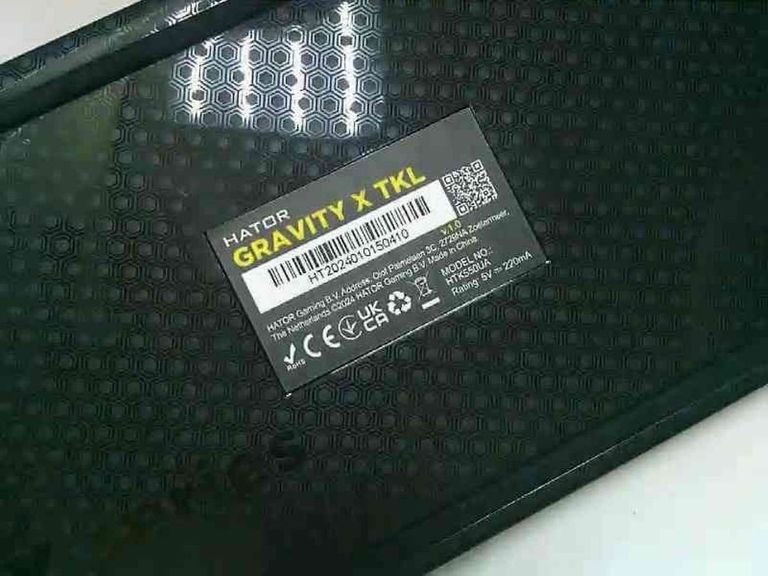 Дешево Hator Gravity X TKL Aurum Orange Linear Black (HTK550UA) з ломбарду