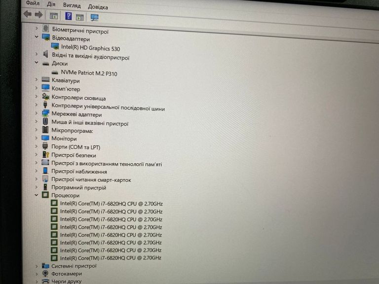 Dell 14/core i7 6820hq ddr3/8gb ddr3/hdd *відсутній/ssd 240 gb/*інтегрована Код:01-200636909. Изображение 10