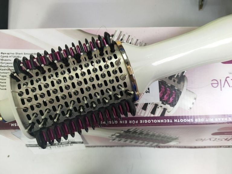 Оголошення Shark smoothstyle hot brush&smoothing comb ht202eu Б/У