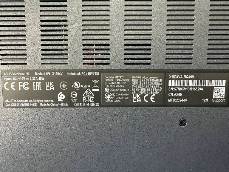 Asus 15/core i3-1315u ddr5/16gb ddr5/hdd *відсутній/ssd 480 gb/*інтегрована Код:01-200803014. Изображение 26