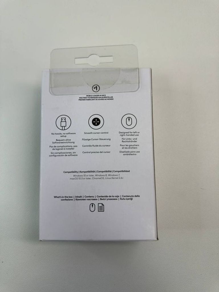 Logitech b100 optical mouse Код:01-200811711. Изображение 6