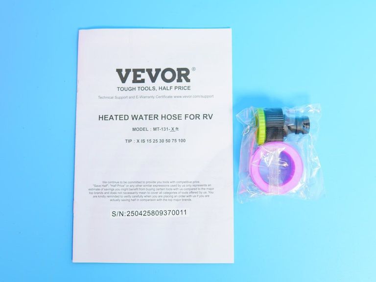 Vevor 310343 15,2 м 285 Вт. Новий. Код:null. Изображение 6