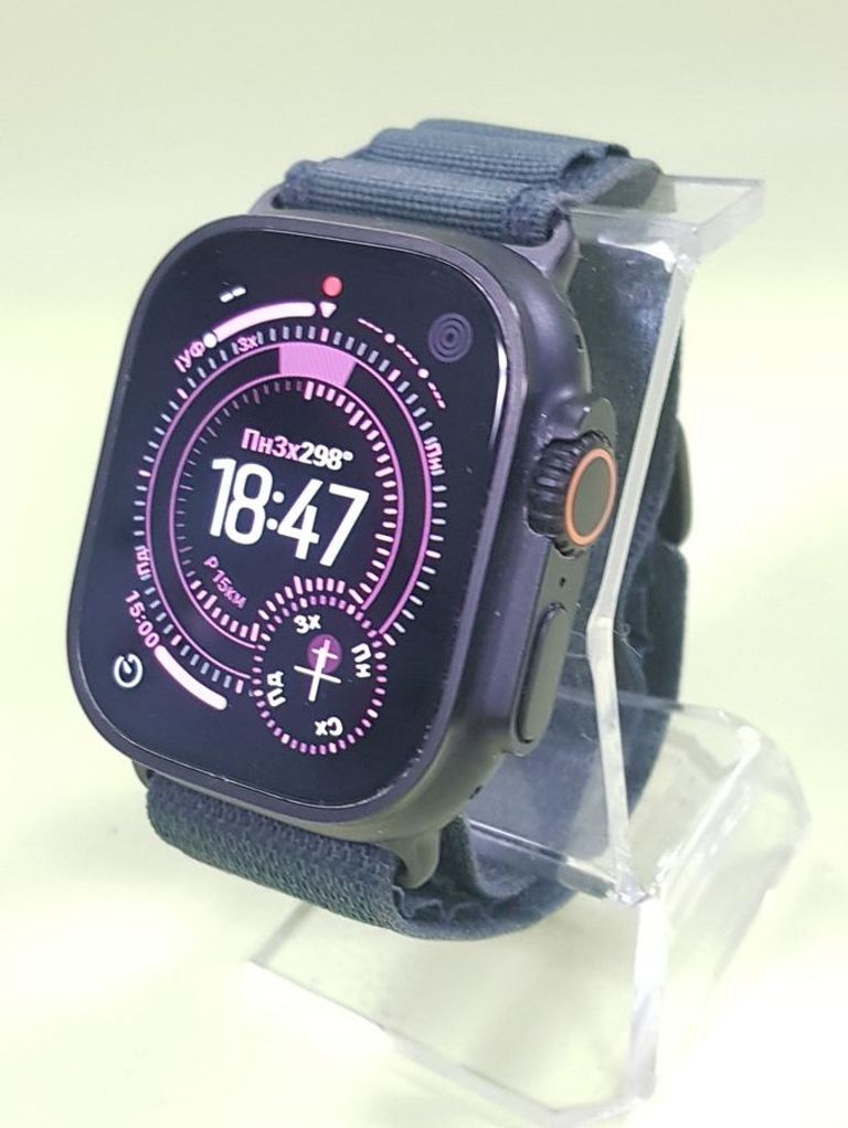 Купить Apple watch ultra 2 gps + cellular 49mm titanium case Б/У