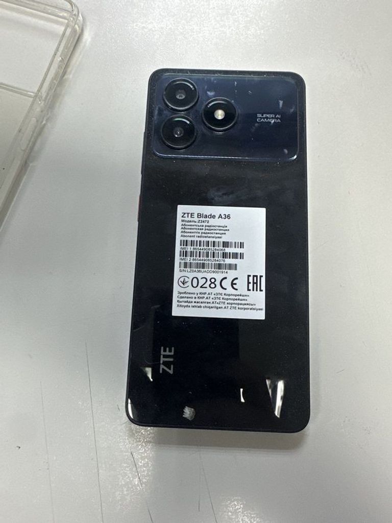 Оголошення Zte Blade A36 4/64GB Green Б/У