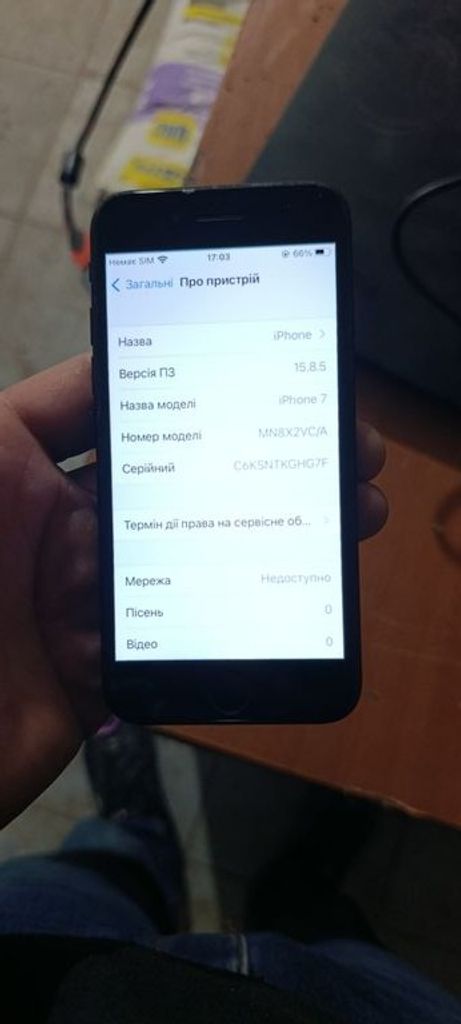 Дешиво Apple iPhone 7 32GB Jet Black (MQTR2) с ломбарда