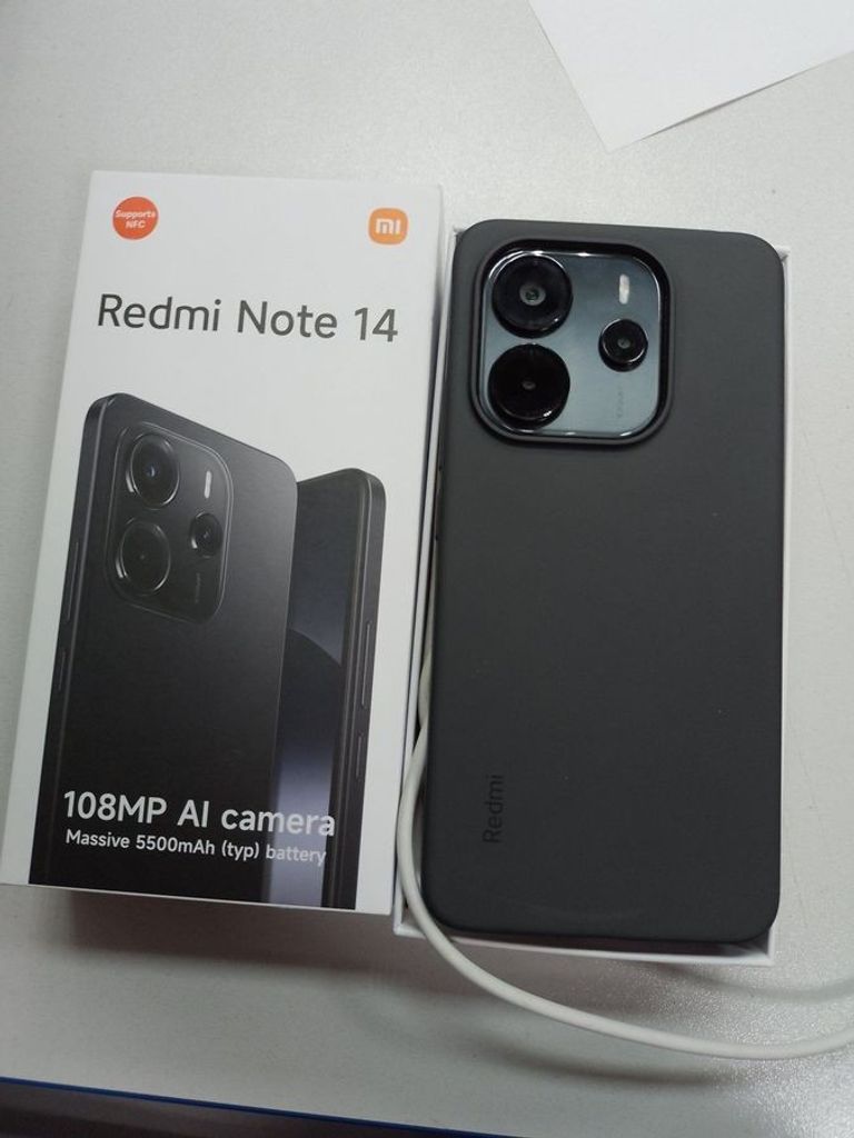 Объявление Xiaomi redmi note 14 8/256gb Б/У