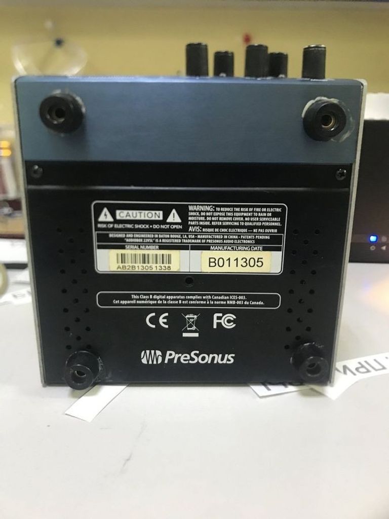 Объявление Presonus AudioBox 22VSL Б/У