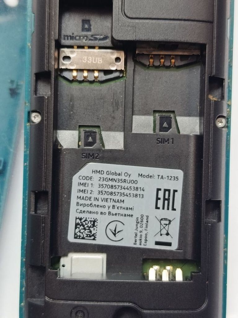 Nokia 150 ta-1235 Код:01-200902020. Зображення 5