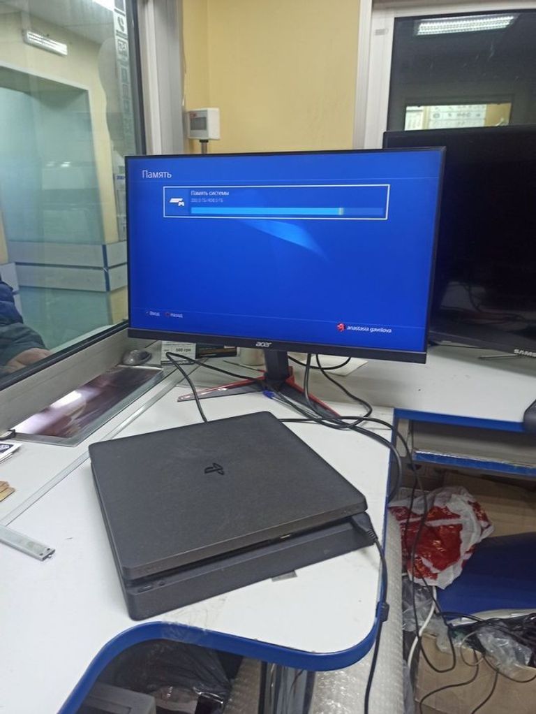 Купить Sony playstation 4 slim 500gb Б/У