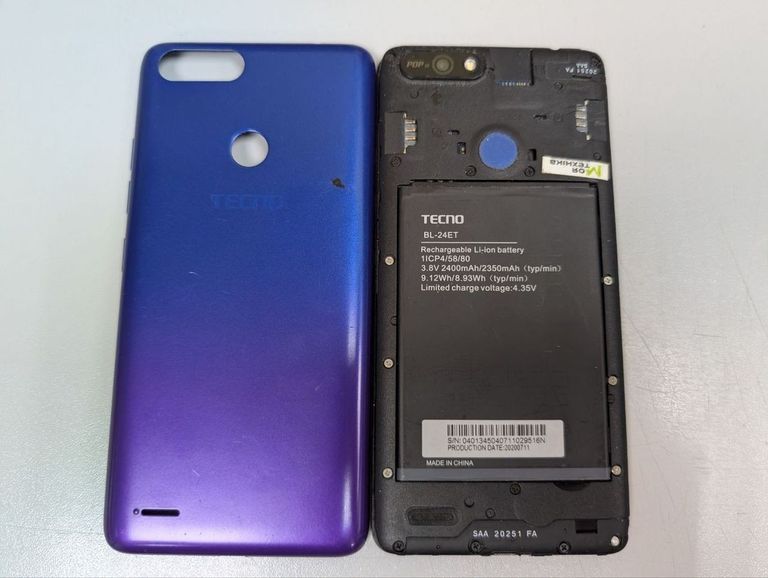 Tecno pop 2f b1f 1/16gb Код:01-200911536. Зображення 5