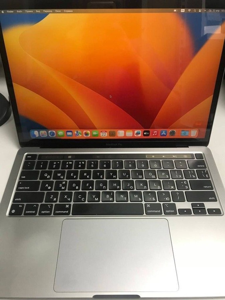 Оголошення Apple a2338 macbook pro 13,3" m1 8-gpu/ ram8gb/ ssd256gb/ retina, truetone, touch bar Б/У