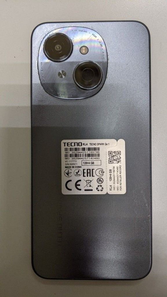 Купить Tecno spark go 1 kl4 4/128gb Б/У