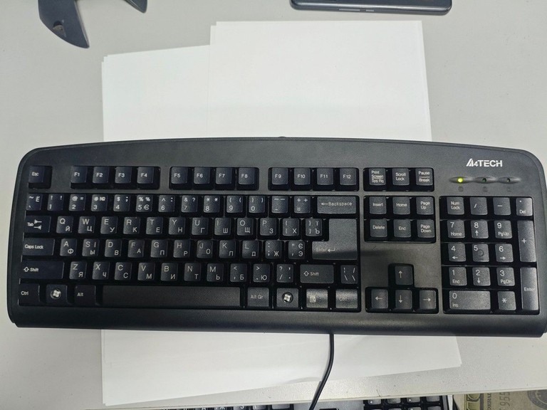 A4tech KB-720 USB Black Код:01-200950323. Зображення 9