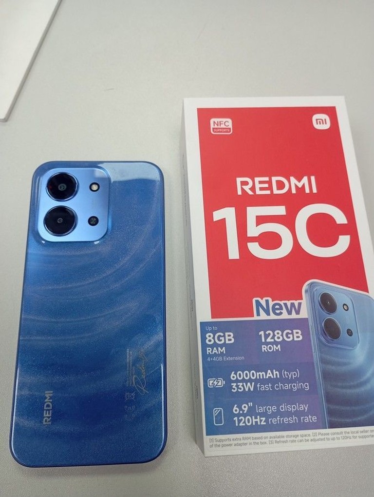 Розпродаж Xiaomi Redmi 15C 5G 4/128GB Midnight Black, продавець Техноскарб