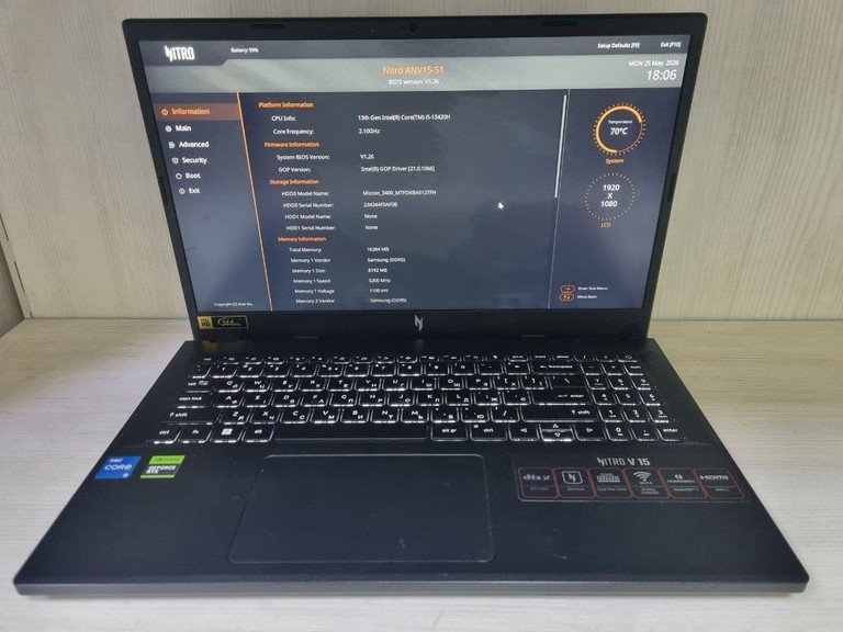 Acer 15/core i5-13420h ddr5/16gb ddr5/ssd 512 gb/geforce rtx3050 6gb Код:01-200966049. Зображення 9