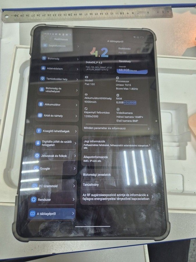 Купити Oscal Pad 100 8/256GB Sky Blue Б/У