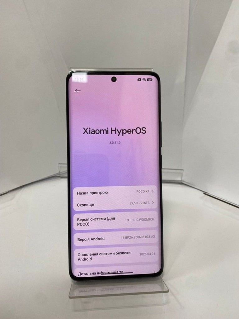Poco X7 8/256GB Black Код:01-200968078. Зображення 10