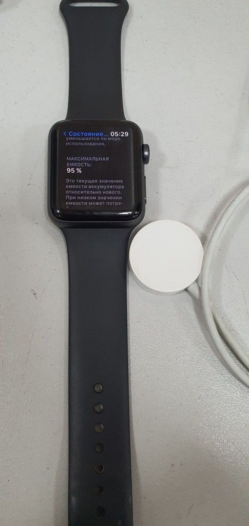 Дешиво Apple watch series 3 gps 42mm aluminium case a1859 с ломбарда
