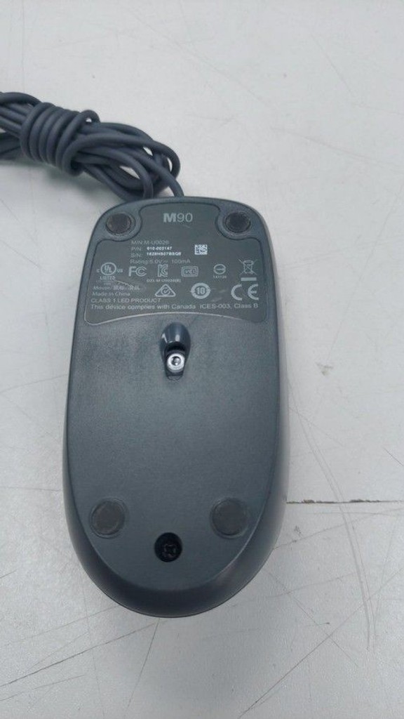 Оголошення Logitech B-100 Optical Mouse white (910-003360) Б/У
