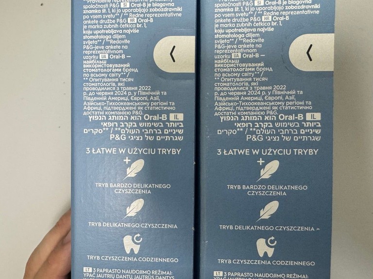 Оголошення Oral-b Vitality D103.413.3 PRO Protect X Clean Vapor Blue + toothpaste Б/У