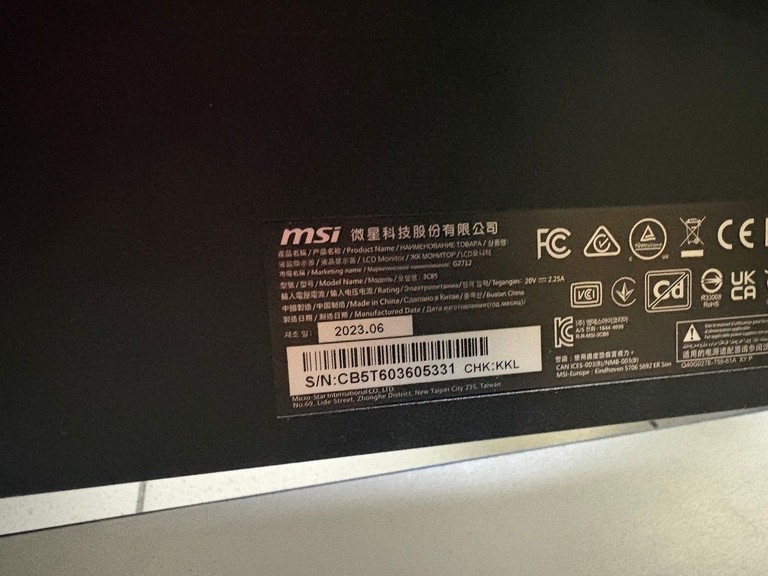 Оголошення Msi Optix G2712V Б/У