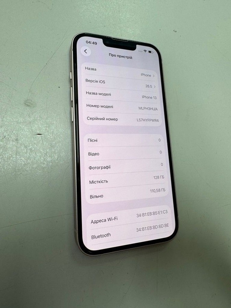 Apple iphone 13 128gb Код:01-201092551. Зображення 5