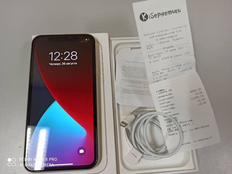 Купити Apple iphone 11 64gb Б/У