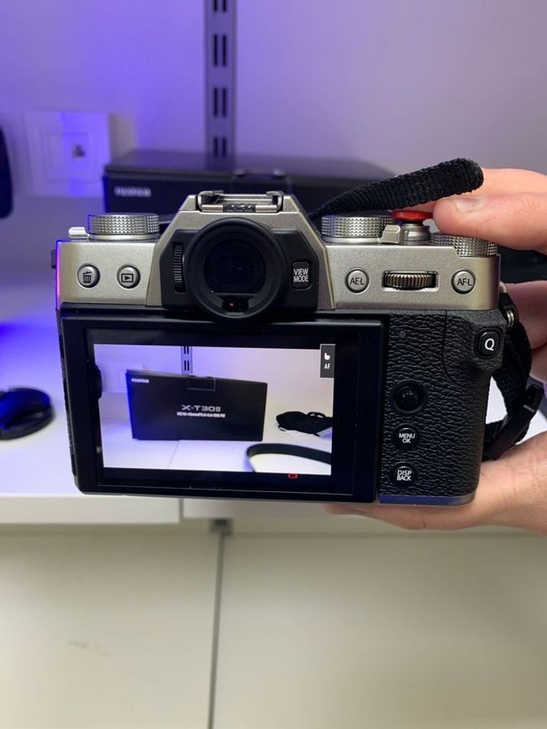 Оголошення Fujifilm X-T30 II kit (18-55mm) Black Б/У