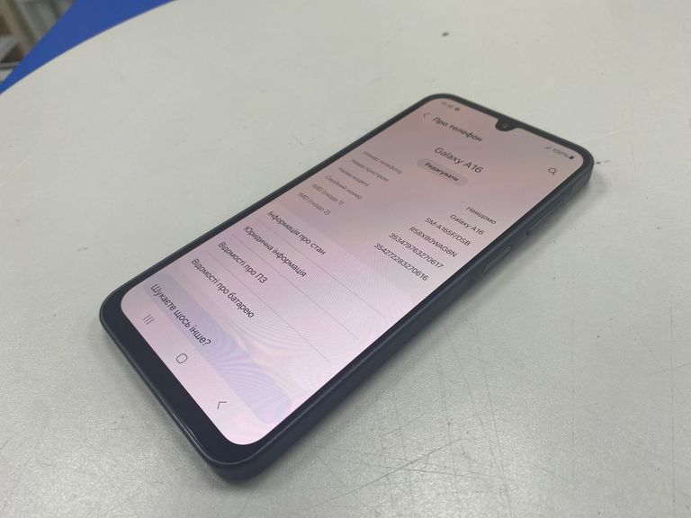 Оголошення Samsung galaxy a16 sm-a165f 8/256gb Б/У