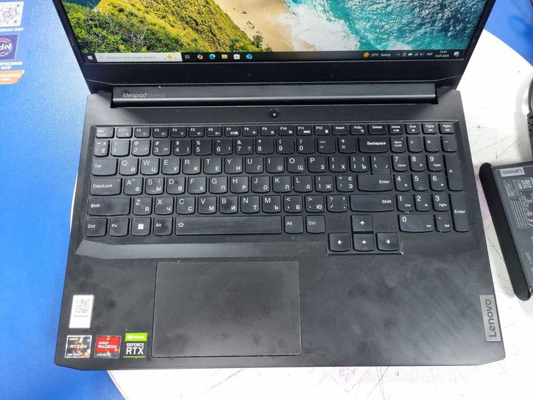 Lenovo 15/ryzen 5 5600h ddr4/16gb ddr4/hdd *відсутній/ssd 512 gb/geforce rtx3050 4gb Код:01-200564510. Изображение 6