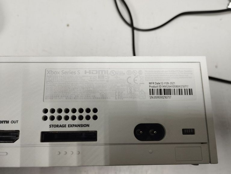 Объявление Microsoft Xbox Series S 512GB (889842651386) Б/У
