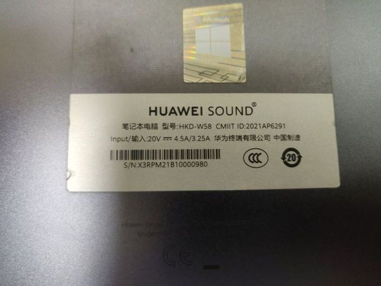 Huawei 14/core i5-11300h ddr4/8gb ddr4/ssd 500 gb/*інтегрована Код:01-200623253. Изображение 6
