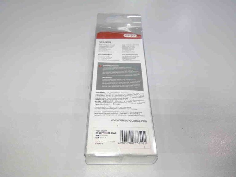 Дешево ERGO VM-530 Black з ломбарду