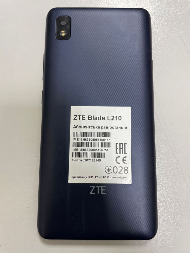 Купить Zte Blade L210 1/32GB Black Б/У