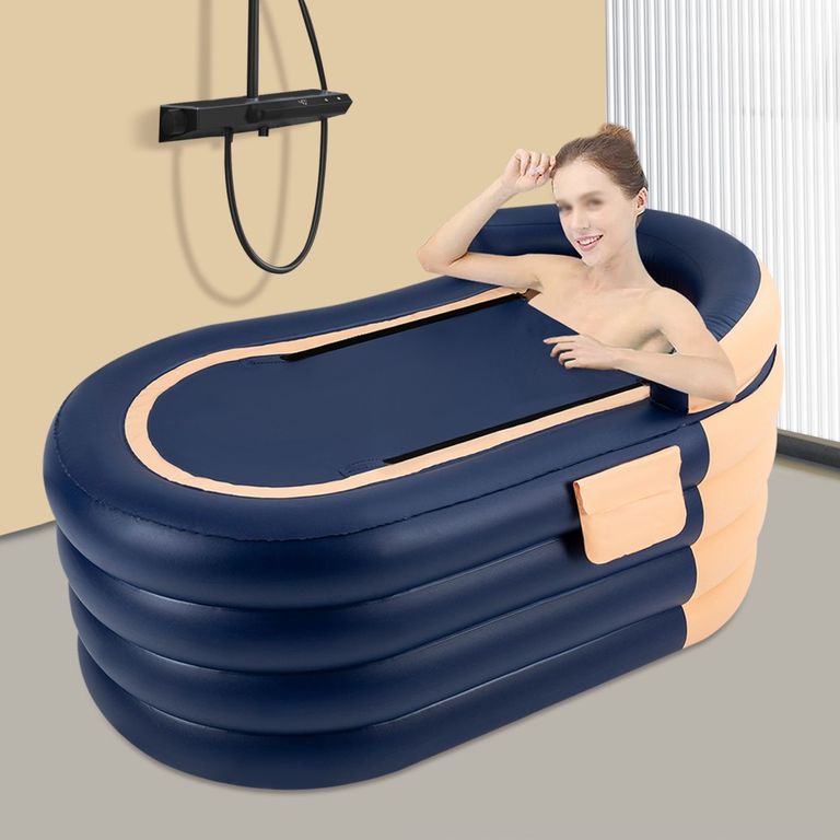 Оголошення Надувна ванна для дорослих 1,4 м з бездротовим електричним повітряним насосом, ванна для гарячої води та крижаної. Нова. Б/У